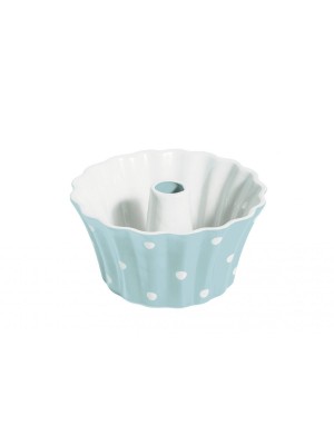 Форма для выпечки Blue round small with dots 20 см
